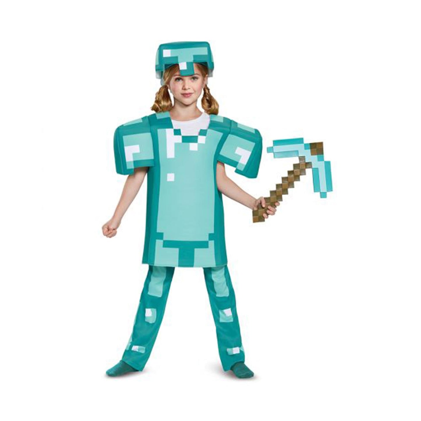 Minecraft Diamond Pickaxe Accessory - XL - Turquoise (image 3)