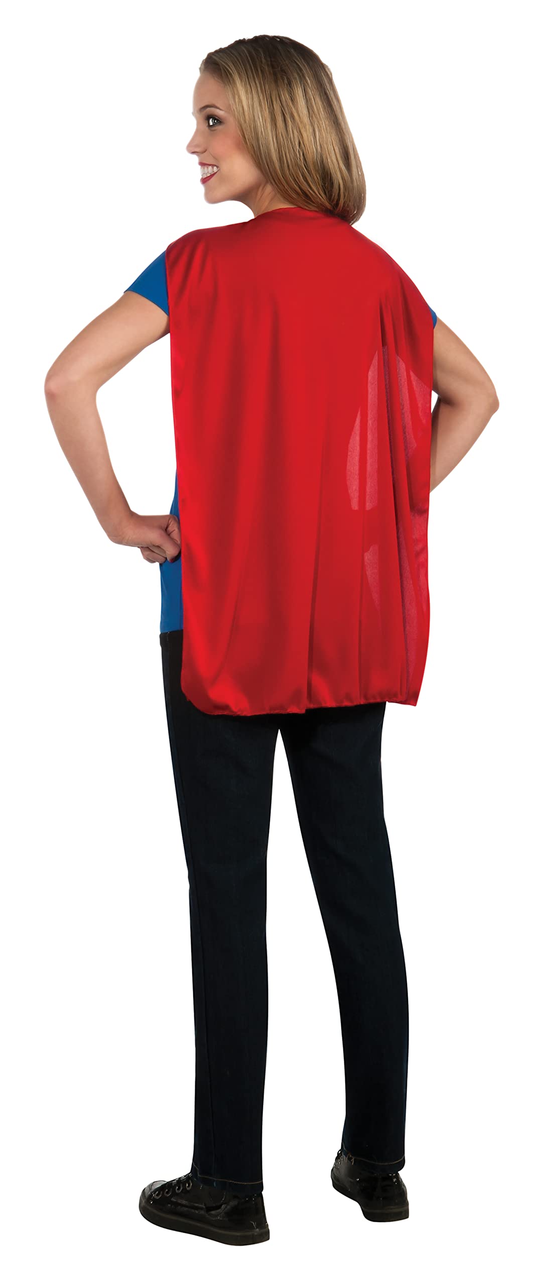 Official DC Comic Supergirl T-Shirt Set - Ladie's Instant Costume (image 3)