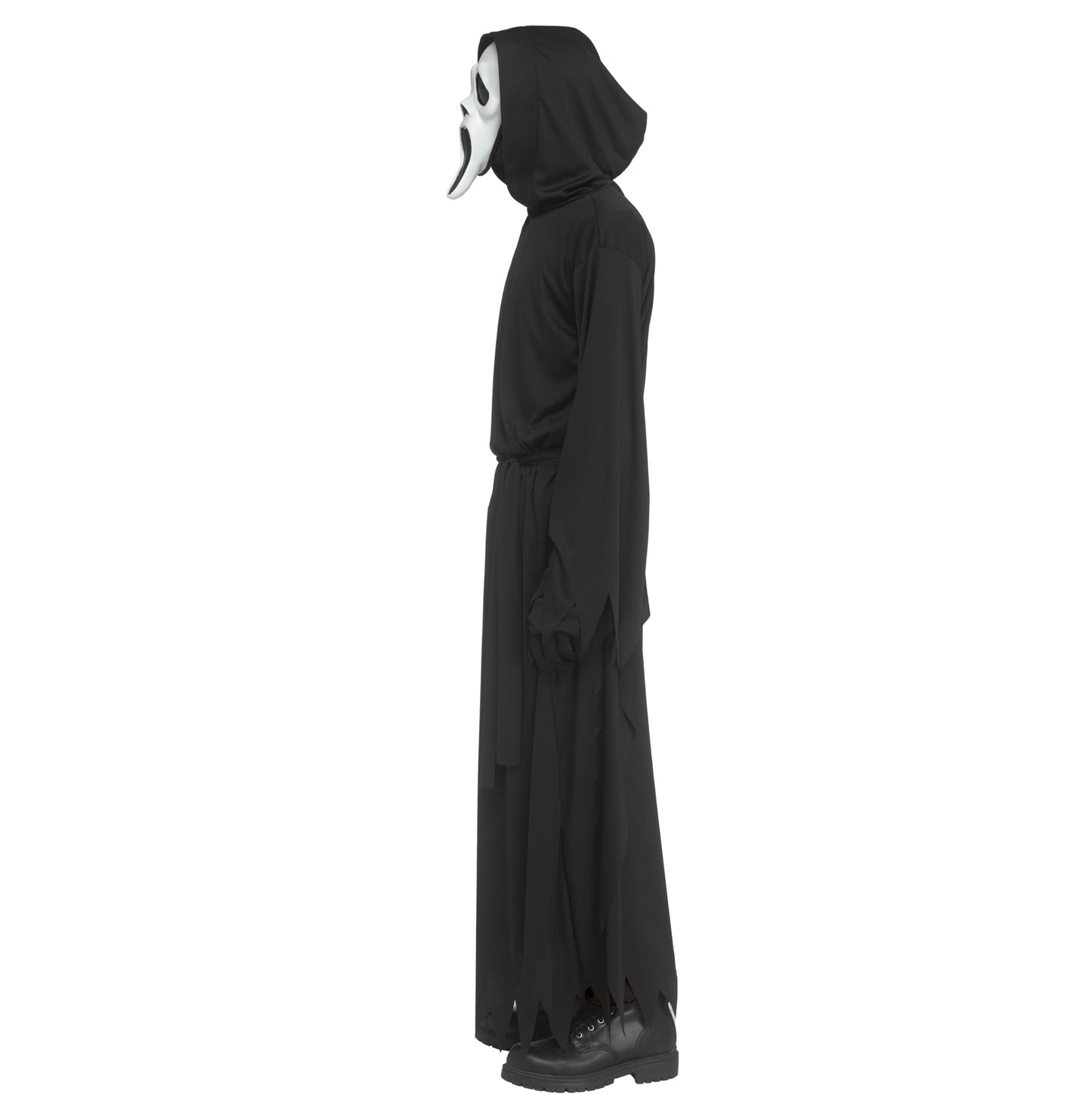 Fun World Teen Ghost Face Costume, Black, One Size