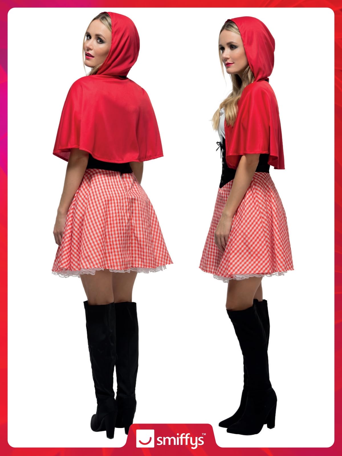 Adult Fever Red Riding Hood Costume Dress