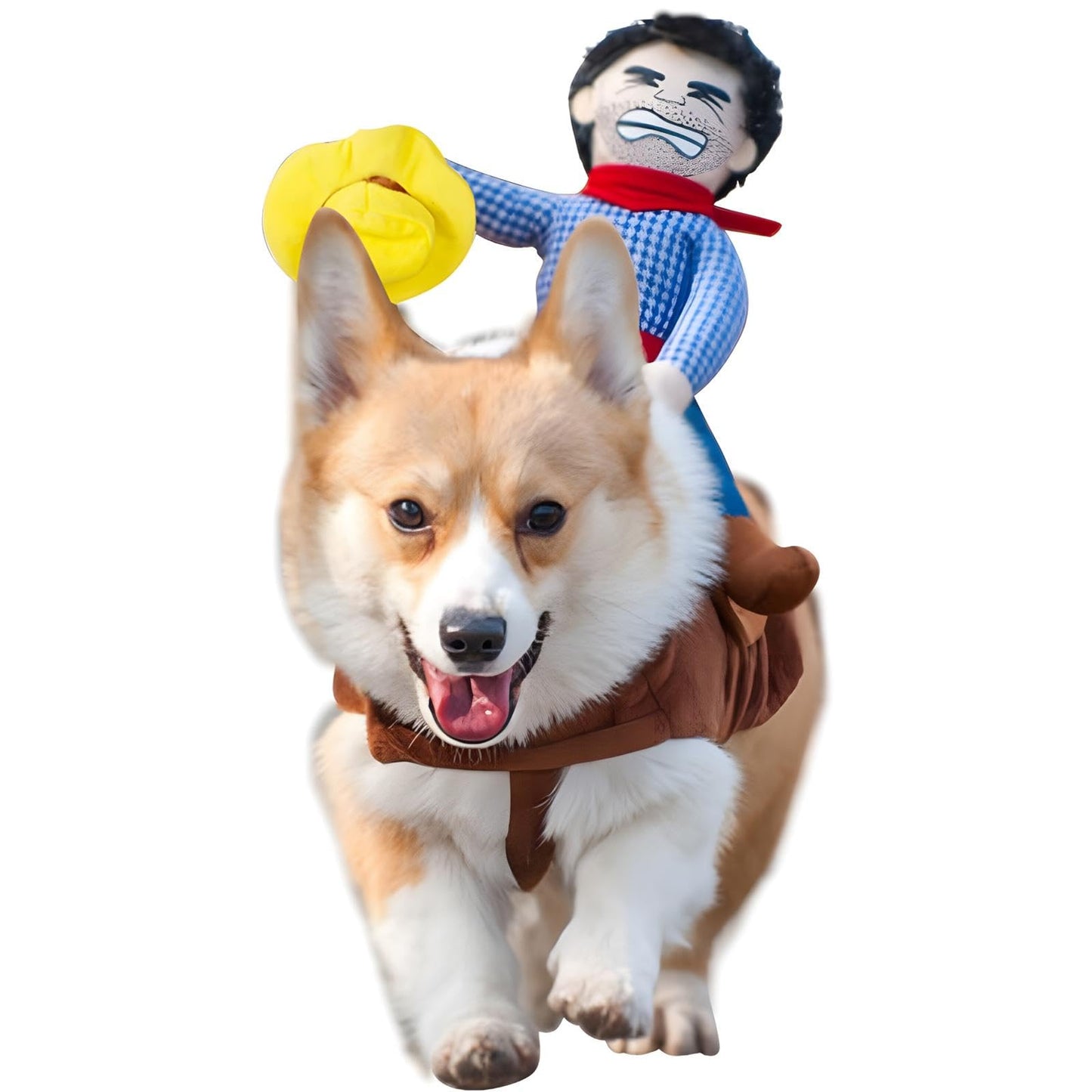 Dog Costumes Pet Costume Pet Halloween Suit Cowboy Rider Style Dogs