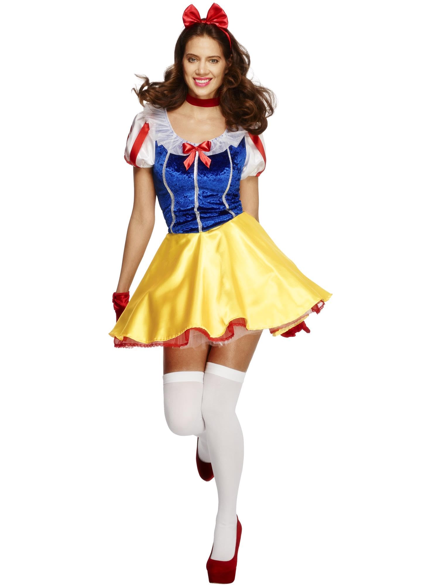 Fever Fairytale Costume - with Dress - Blue Attached Underskirt