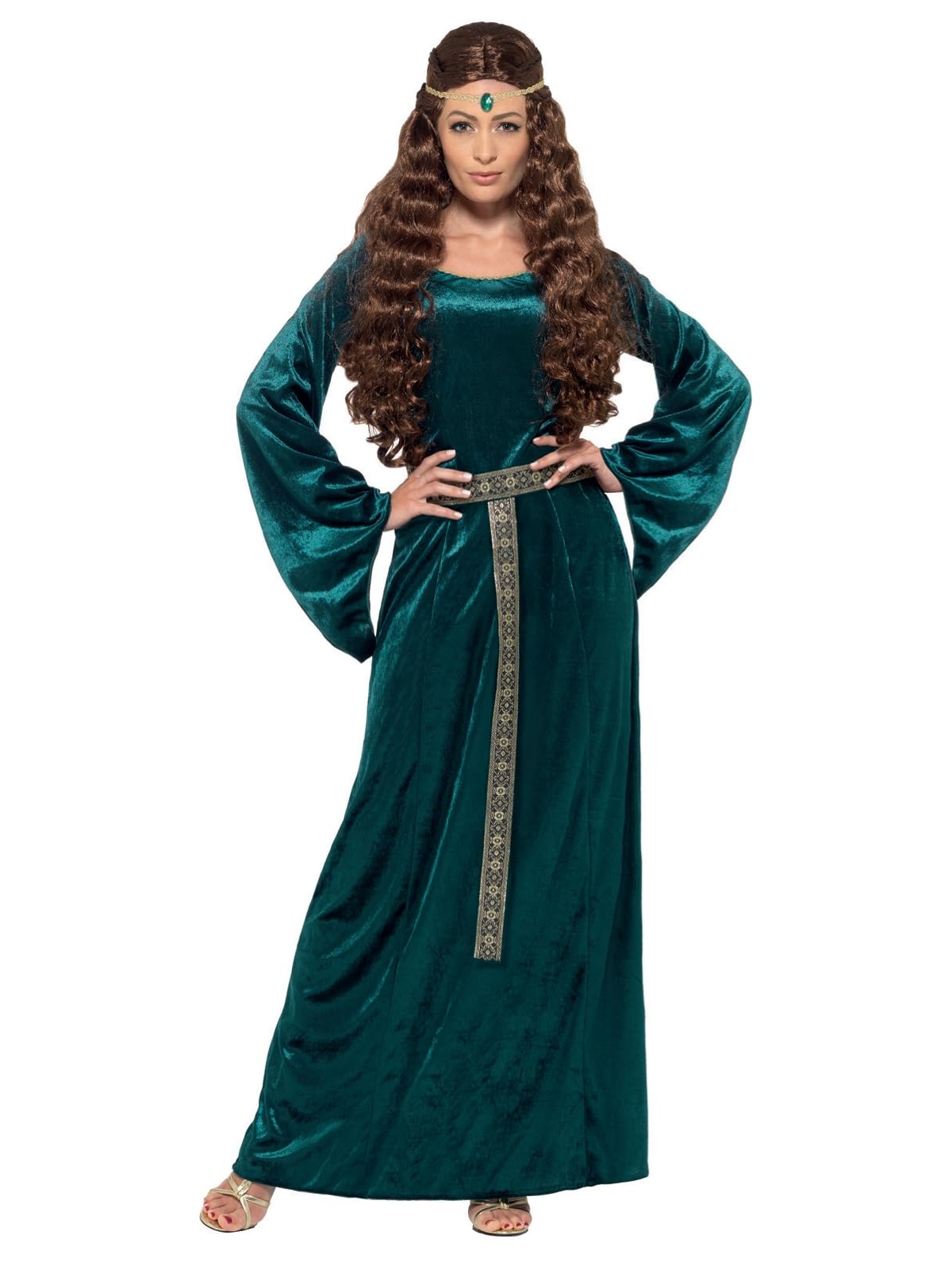 Fancy Dress Medieval Maid Costume (S)