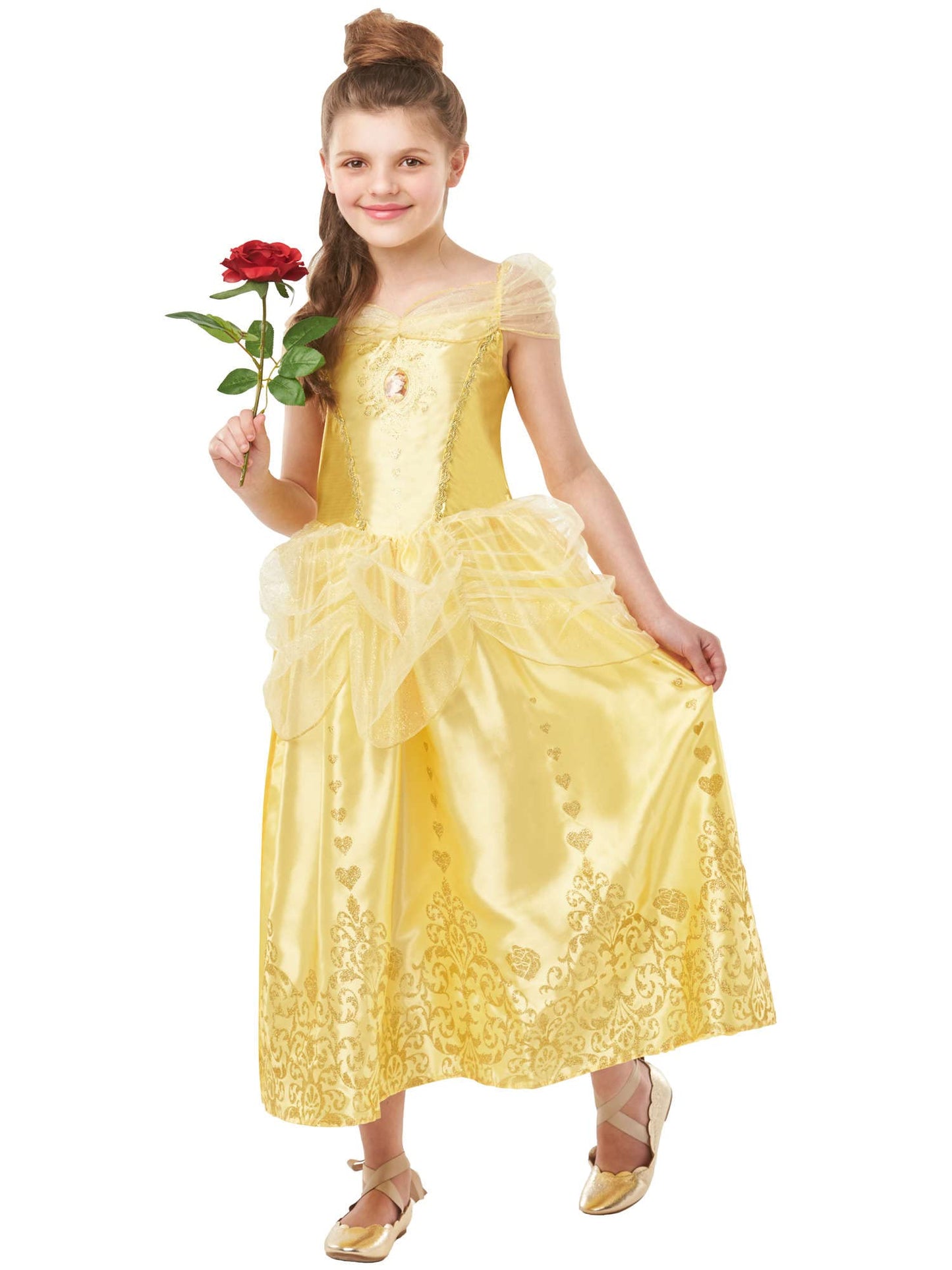 Rubie's Official Disney Princess Belle Gem Costume - Girls - Age