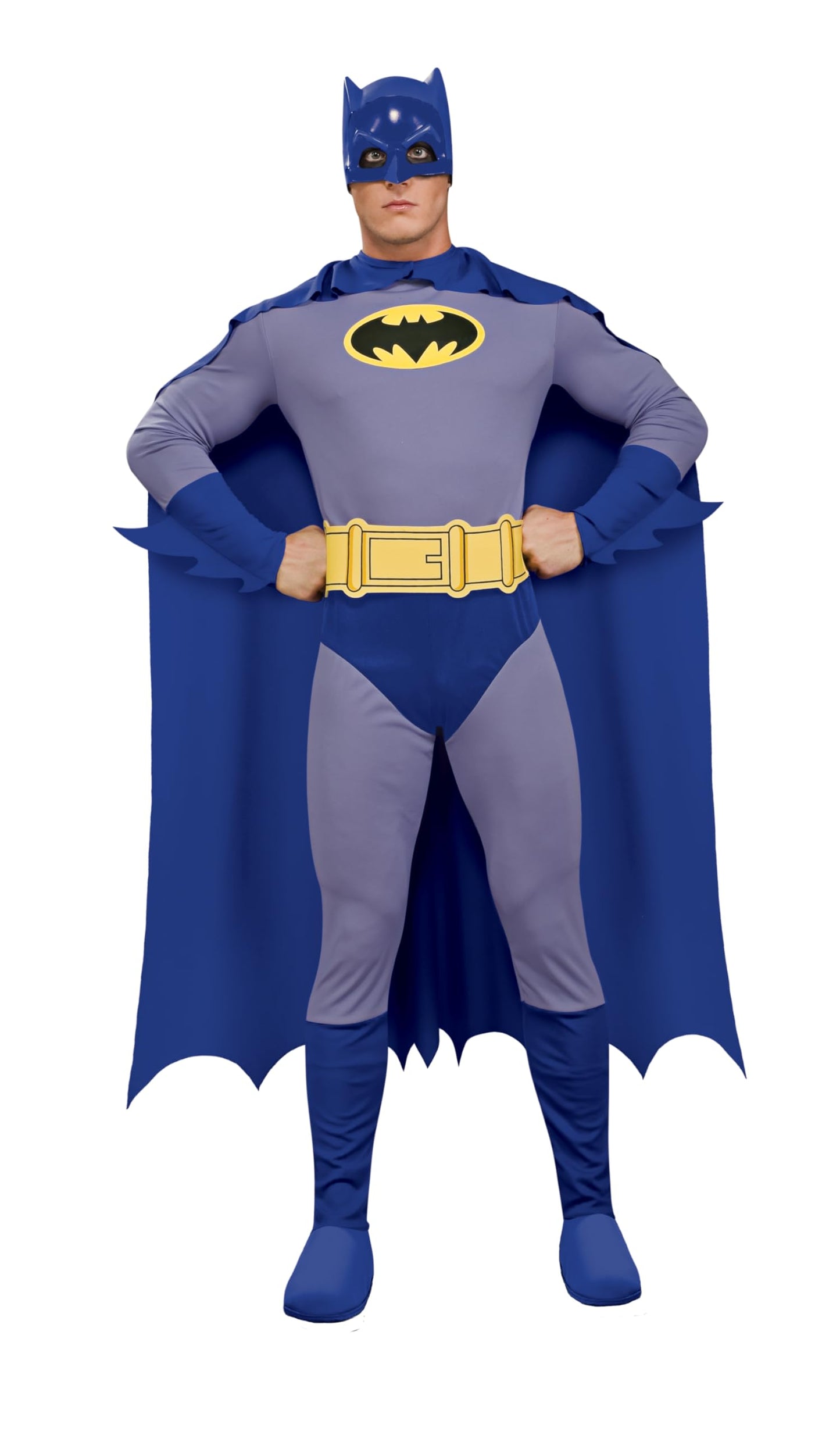 Rubie's Official Batman, Adult Costume, L, Blue, Grey