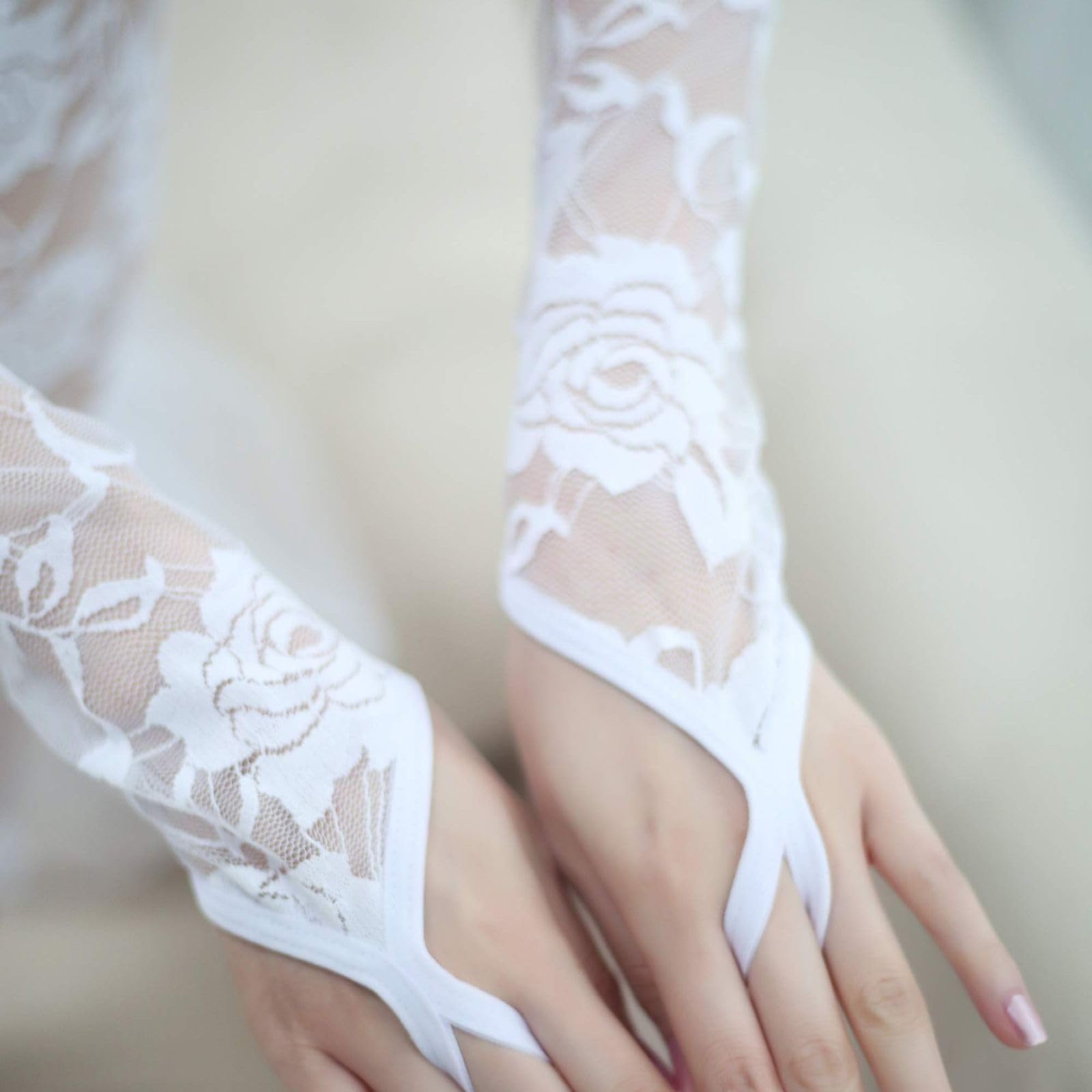 Bridal Roleplay Lingerie Set Women Sexy Sheer Lace Babydoll (image 9)