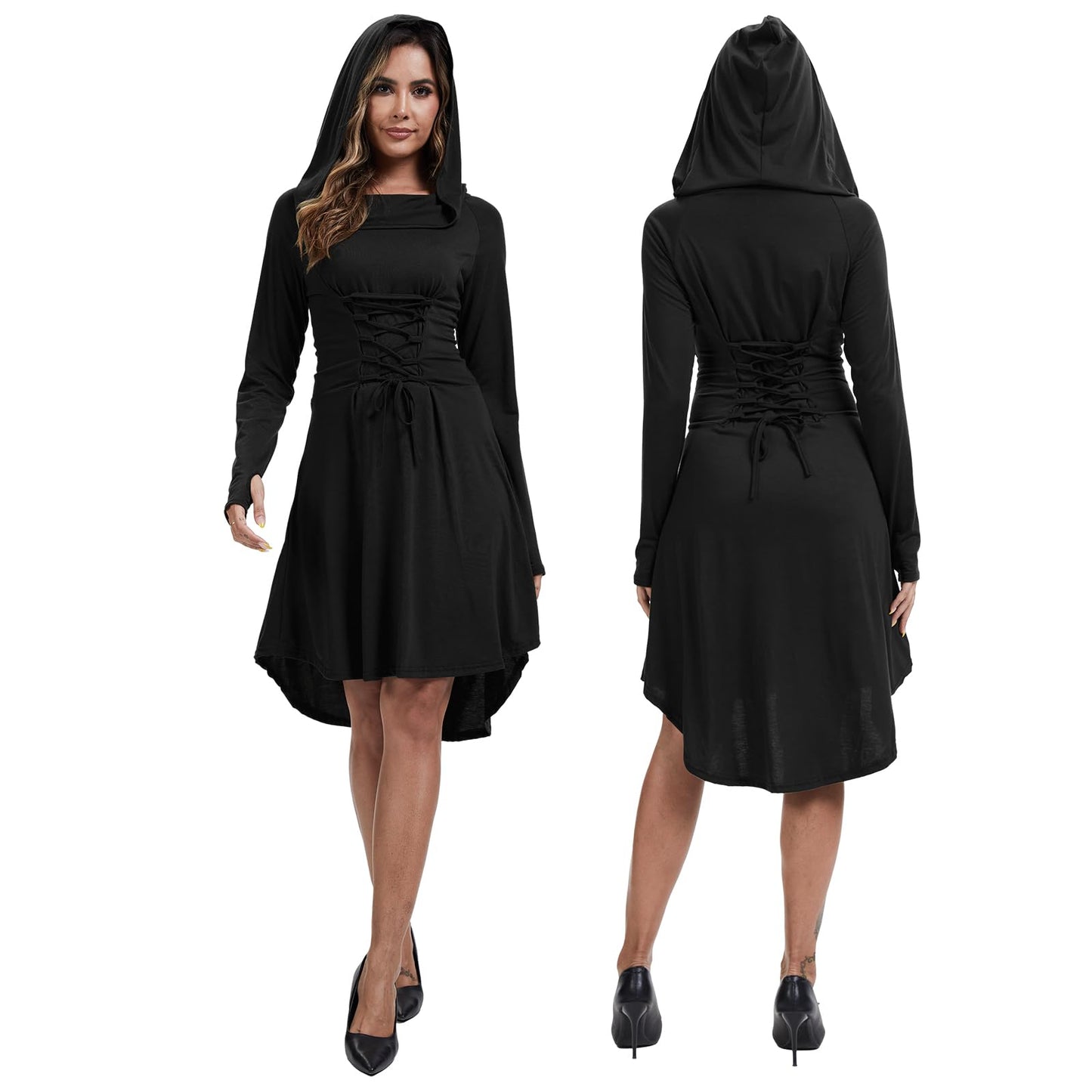 Halloween Costume for Women - Renaissance Gothic Medieval Dress (image 4)