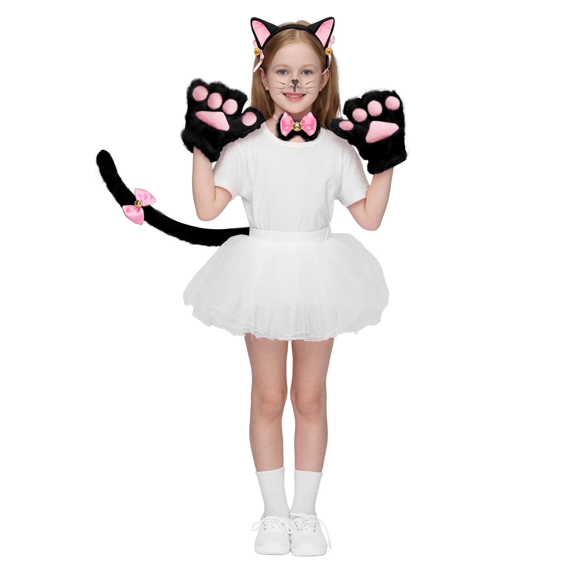 Kitten Kitty Cat Costume Accessories Set for Adult and Child (image 3)