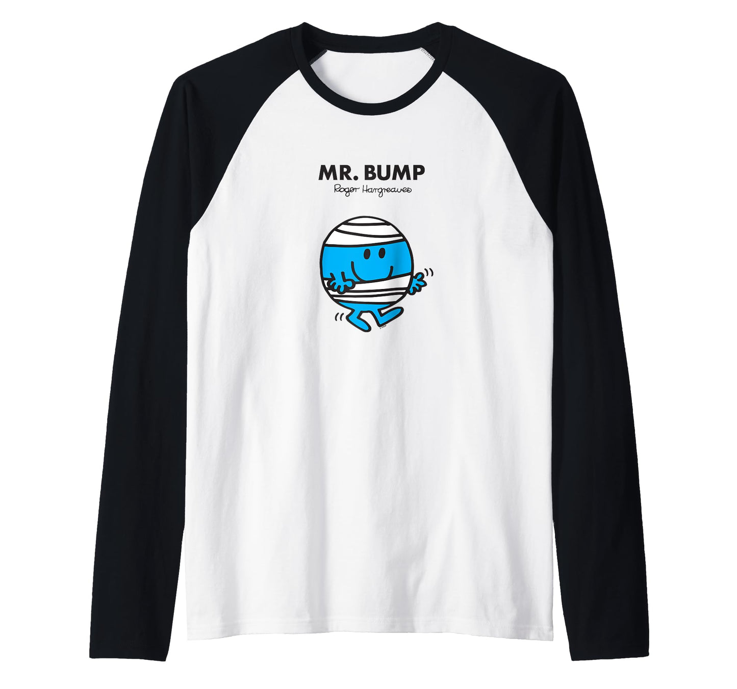 Mr. Men Mr. Bump T-Shirt Raglan Baseball Tee