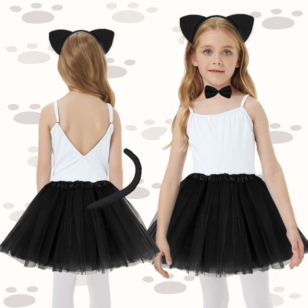 Cat Costume for Kids - Animal Costume Set with Accessories - Animal (image 5)