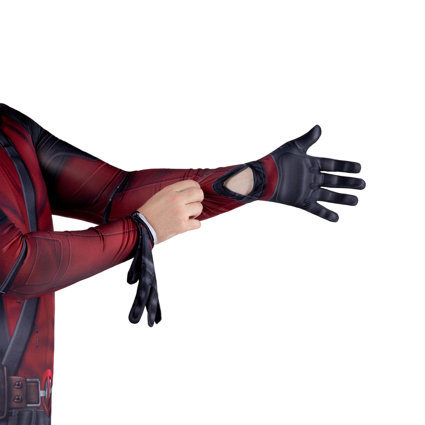 Deadpool Official Adult Deluxe Zentai Costume - Deluxe Two-Way