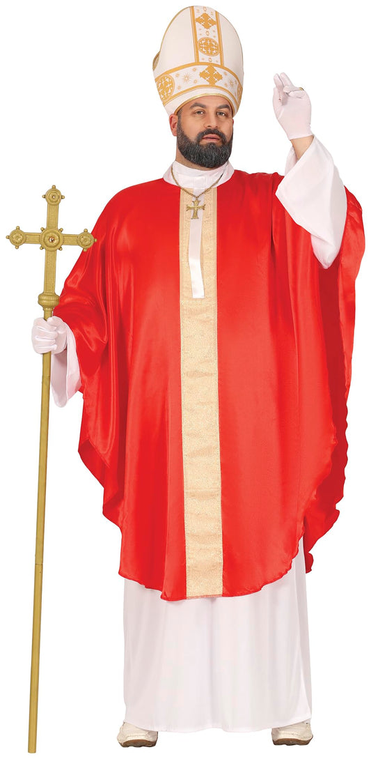 Fiestas Guirca pope fancy dress costume adult