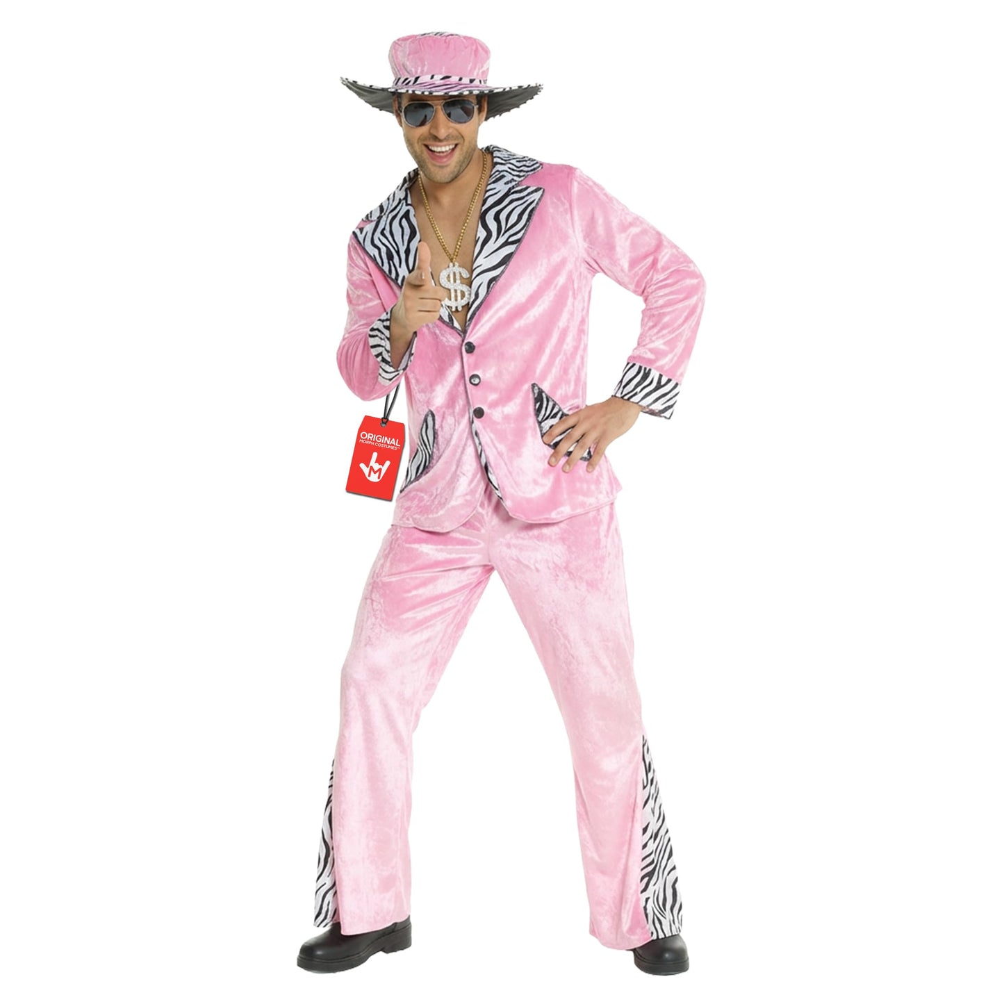 Morph Pink Costume Men, Mens Costume, 70s Outfit Men, Halloween Costumes Mens, Fancy Dress For Adults, Large