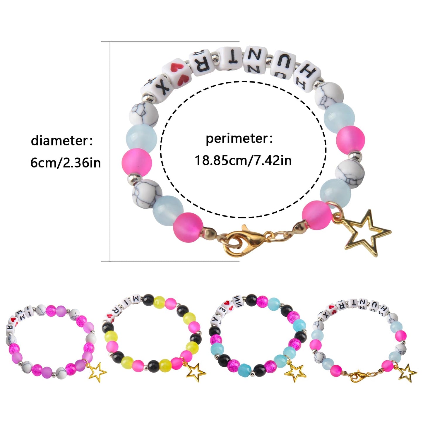 Devil Hunter Girl Bracelet Kpop Merch Cosplay Costumes