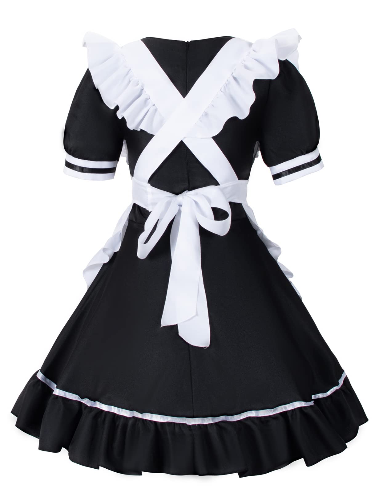 Anime French Women Bunny Maid Sweet Kawaii Costume Cosplay Dress (image 4)