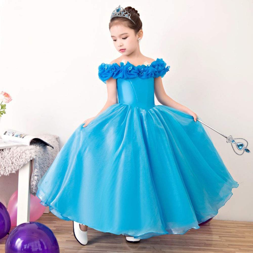 Vicloon Elsa Princess Tiara, Tiara Crown Elsa Dress Up Accessories Set for Party, Cosplay
