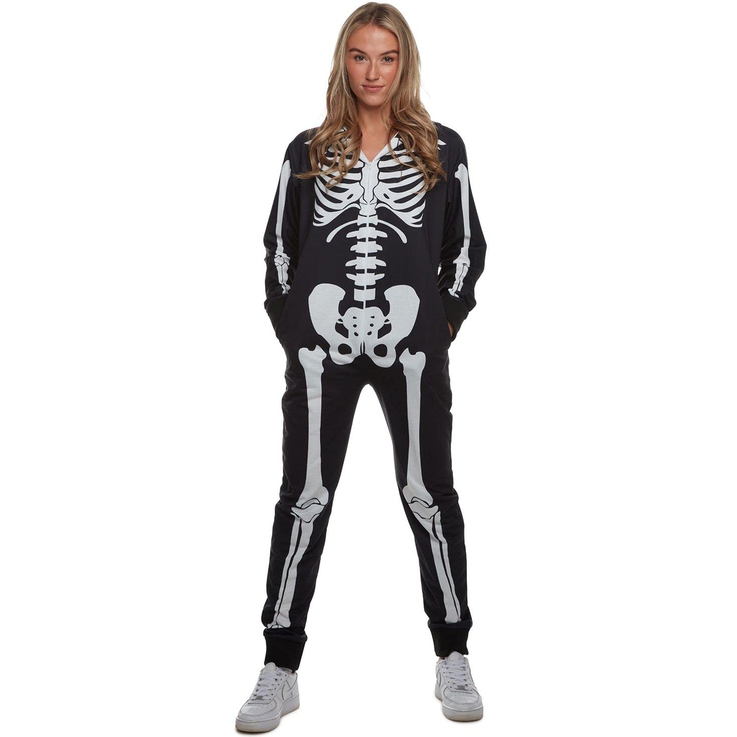 Skeleton Costume Women - Skeleton Costume Adult - Halloween (image 2)