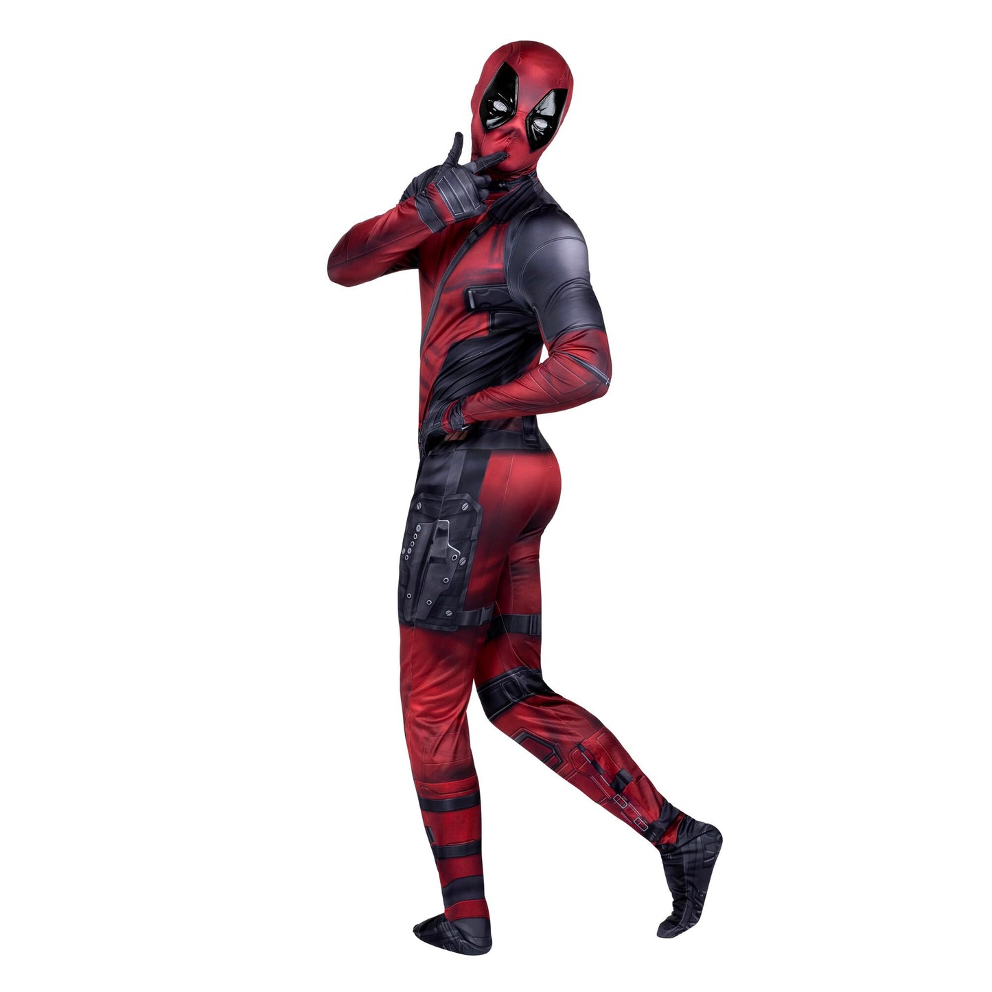 Deadpool Official Adult Deluxe Zentai Costume - Deluxe Two-Way