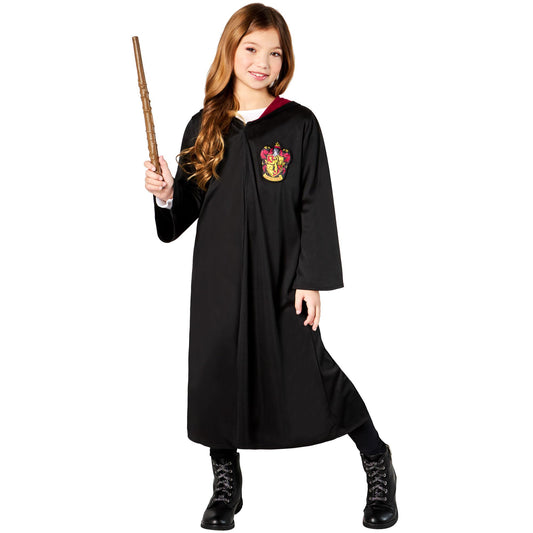 Rubies Official Warner Brothers Harry Potter Hermione Robe Set Childrens Costume, Kids Fancy Dress, Size 7-8 Years Halloween