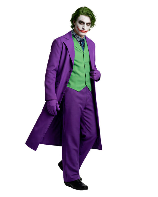 Funidelia Official Joker Dark Knight Costume for Men, Joker Suit for Adult, Halloween and Carnival Costumes – Size M