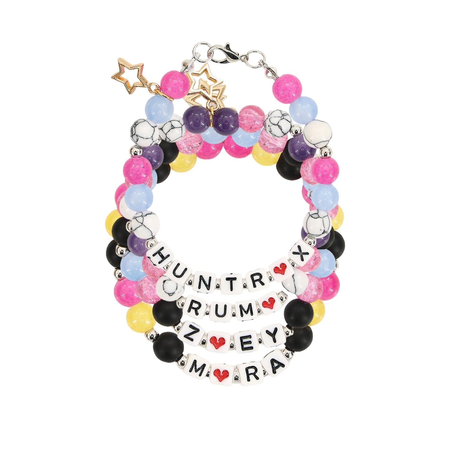 Korea Pop Bracelets Merch - Korea Pop Gifts for Girls - Demon