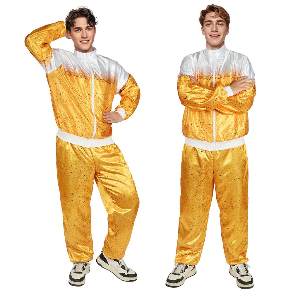 80s 90s Shell Suit Retro - Vintage Disco Beer Outfit - Oktoberfest