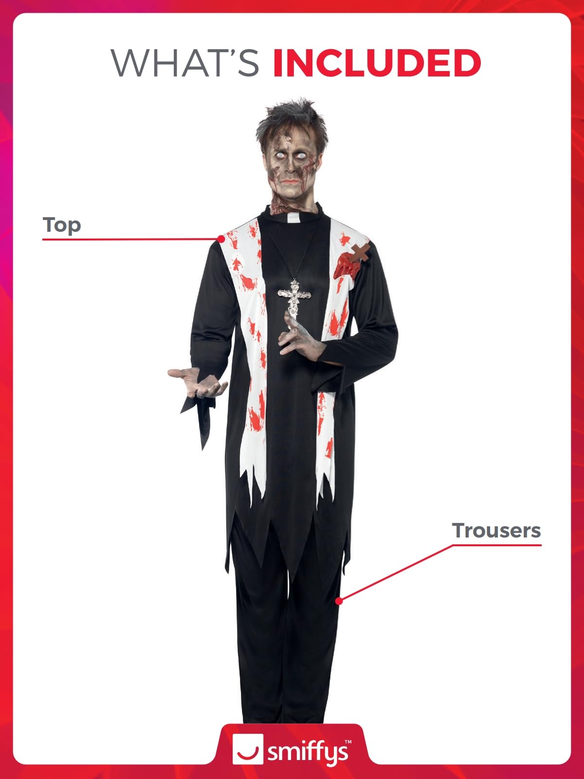 Zombie Priest Costume