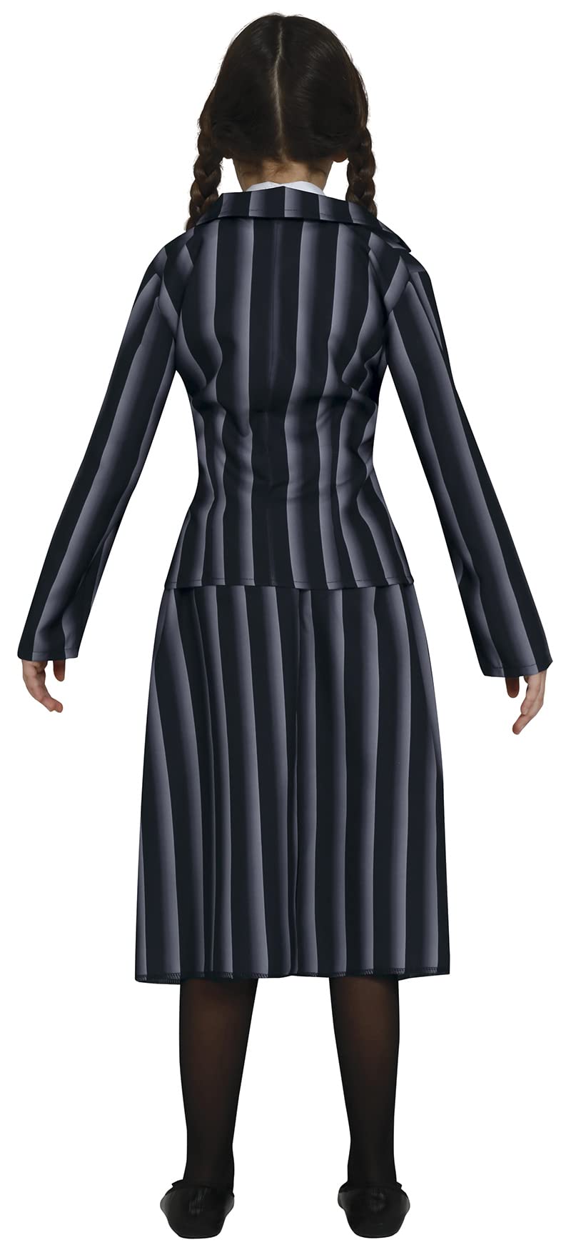 FIESTAS GUIRCA Gothic Family Girl School Uniform Fancy Dress - Gothic Girl Costume - Halloween Girls Costumes 10-12 years