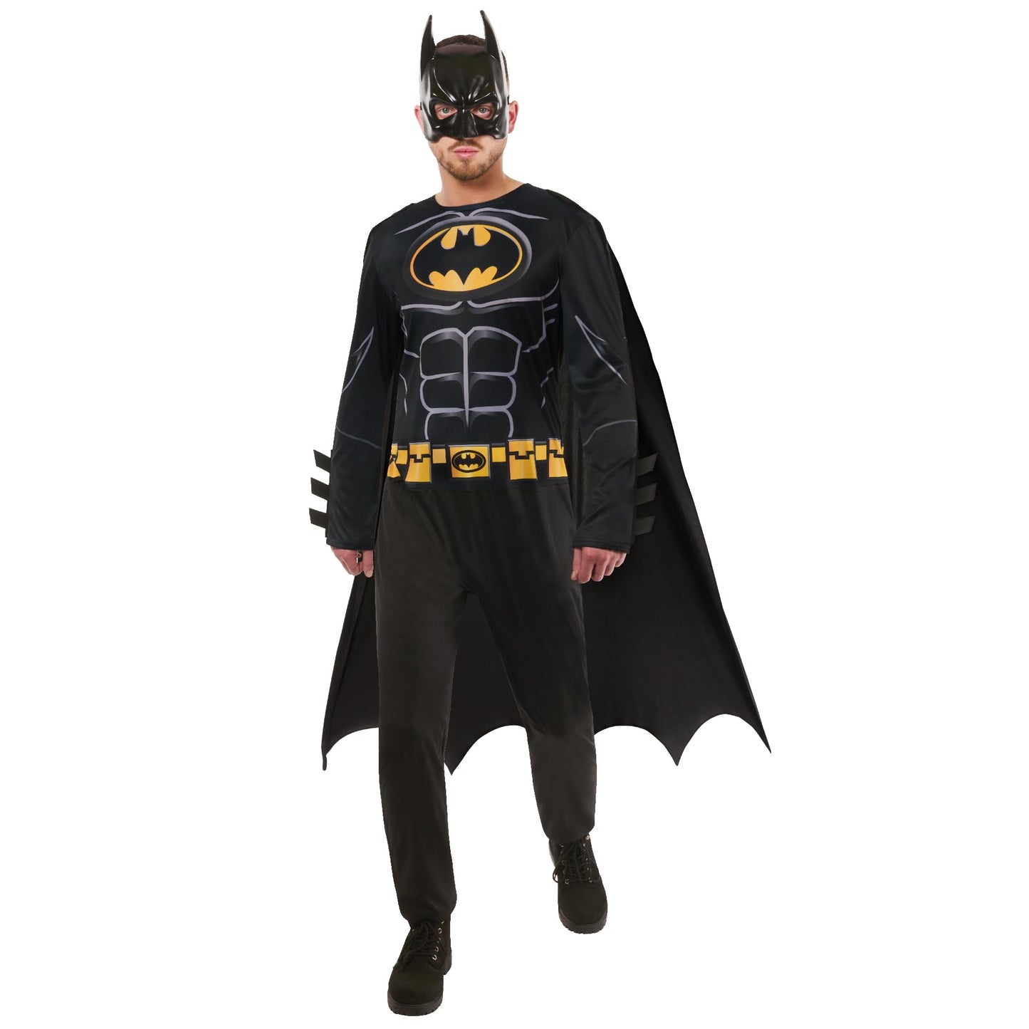 Official DC Batman Adult Costume - Adult Superhero Fancy Dress
