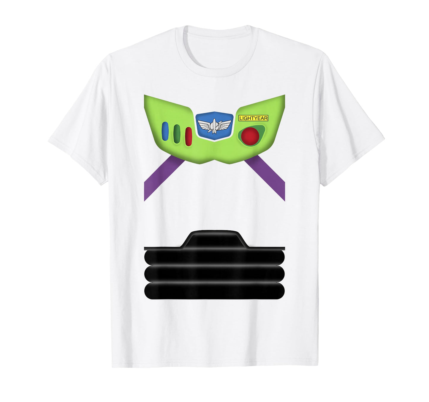 Disney Pixar Toy Story Buzz Lightyear Suit Costume Tee T-Shirt
