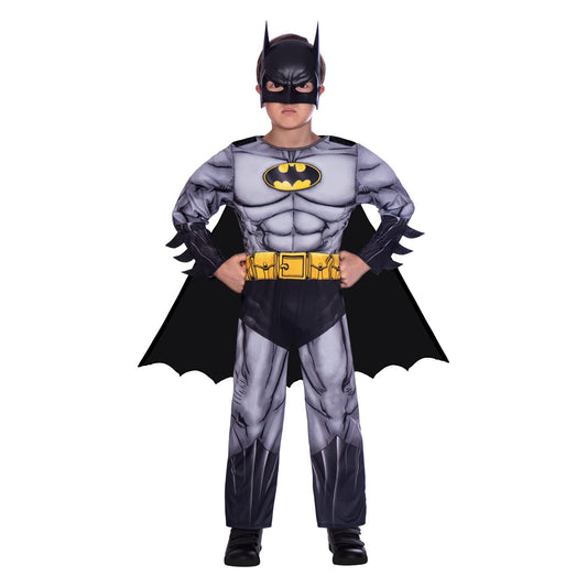 Grey Batman costume for kids, full outfit