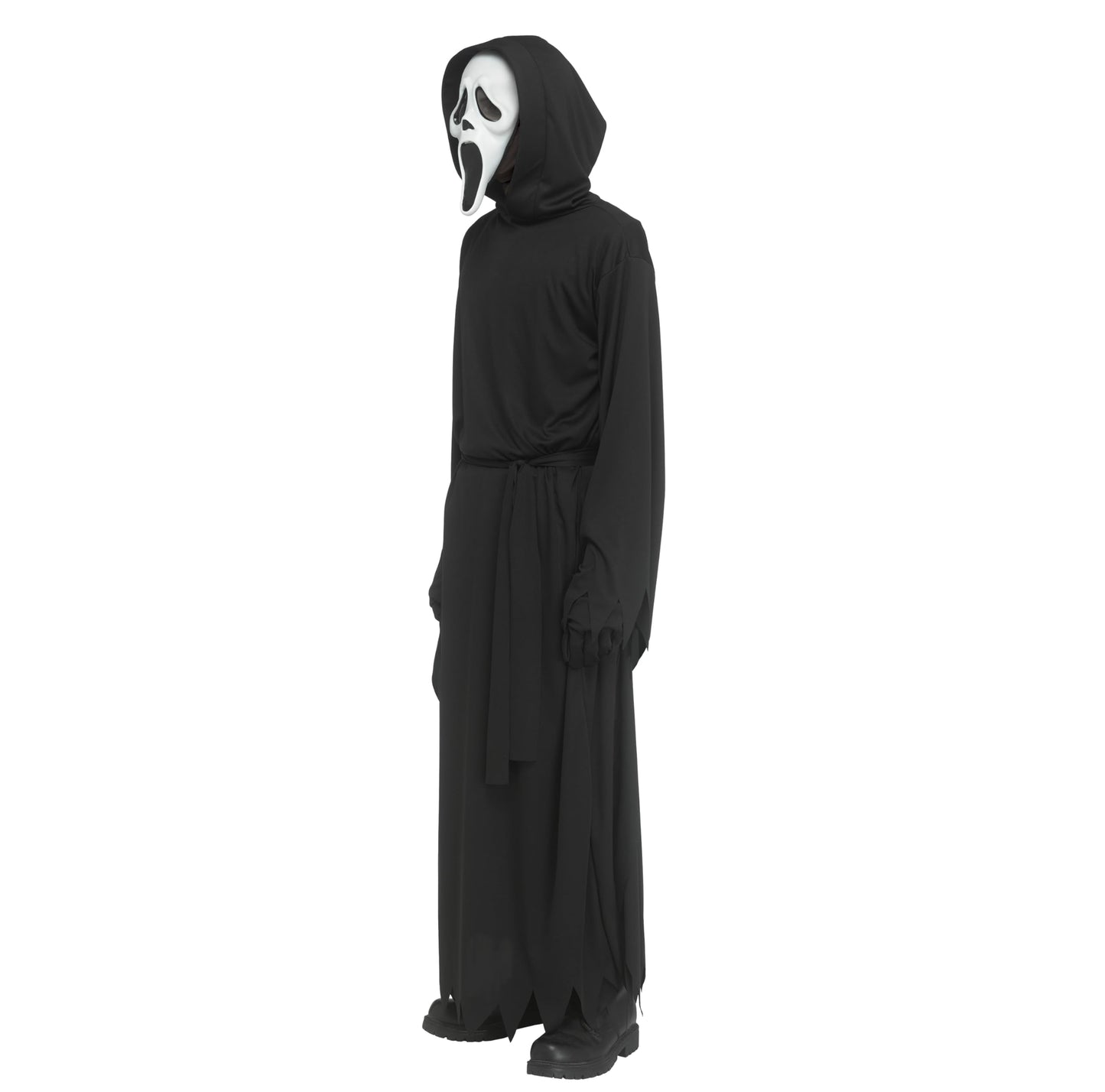 Fun World Teen Ghost Face Costume, Black, One Size