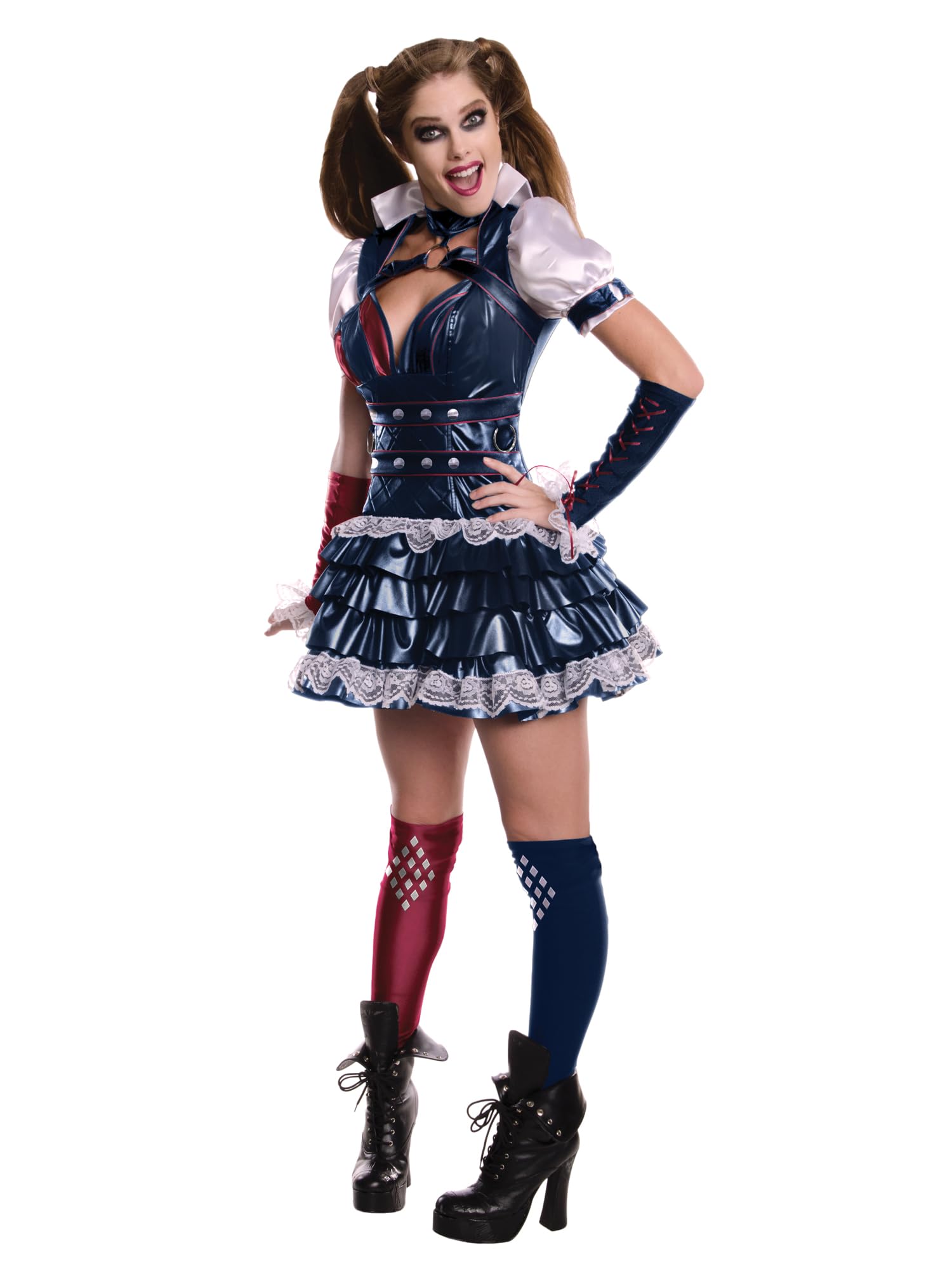 Official Harley Quinn - Batman Arkham Costume Adult Ladies