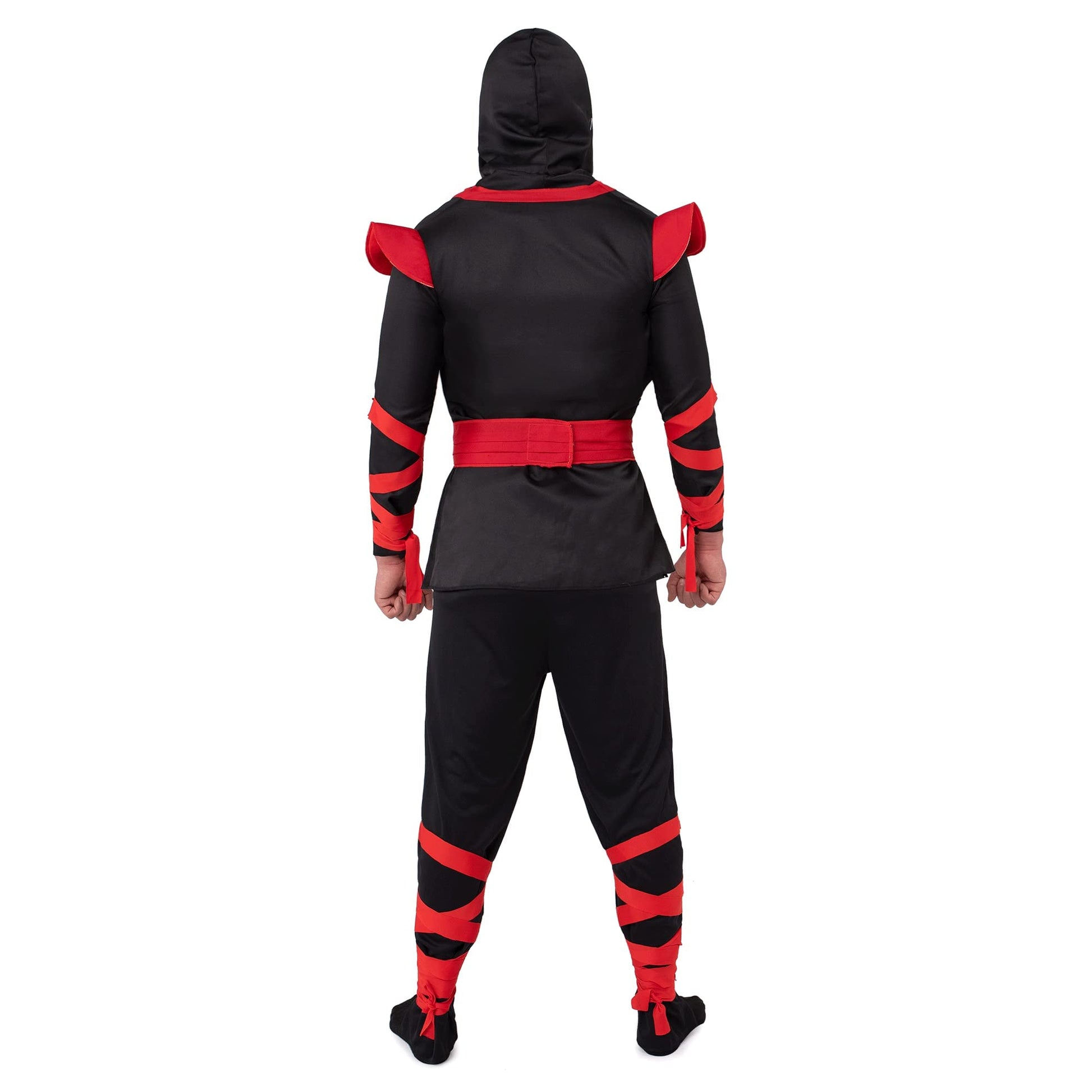 Men Ninja Deluxe Costume for Adult Halloween Dress Up Party - Trick (image 7)