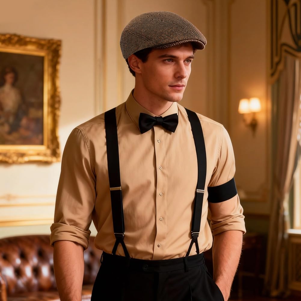 1920s Accessories for Men - Great Gatsby Costume Men Include