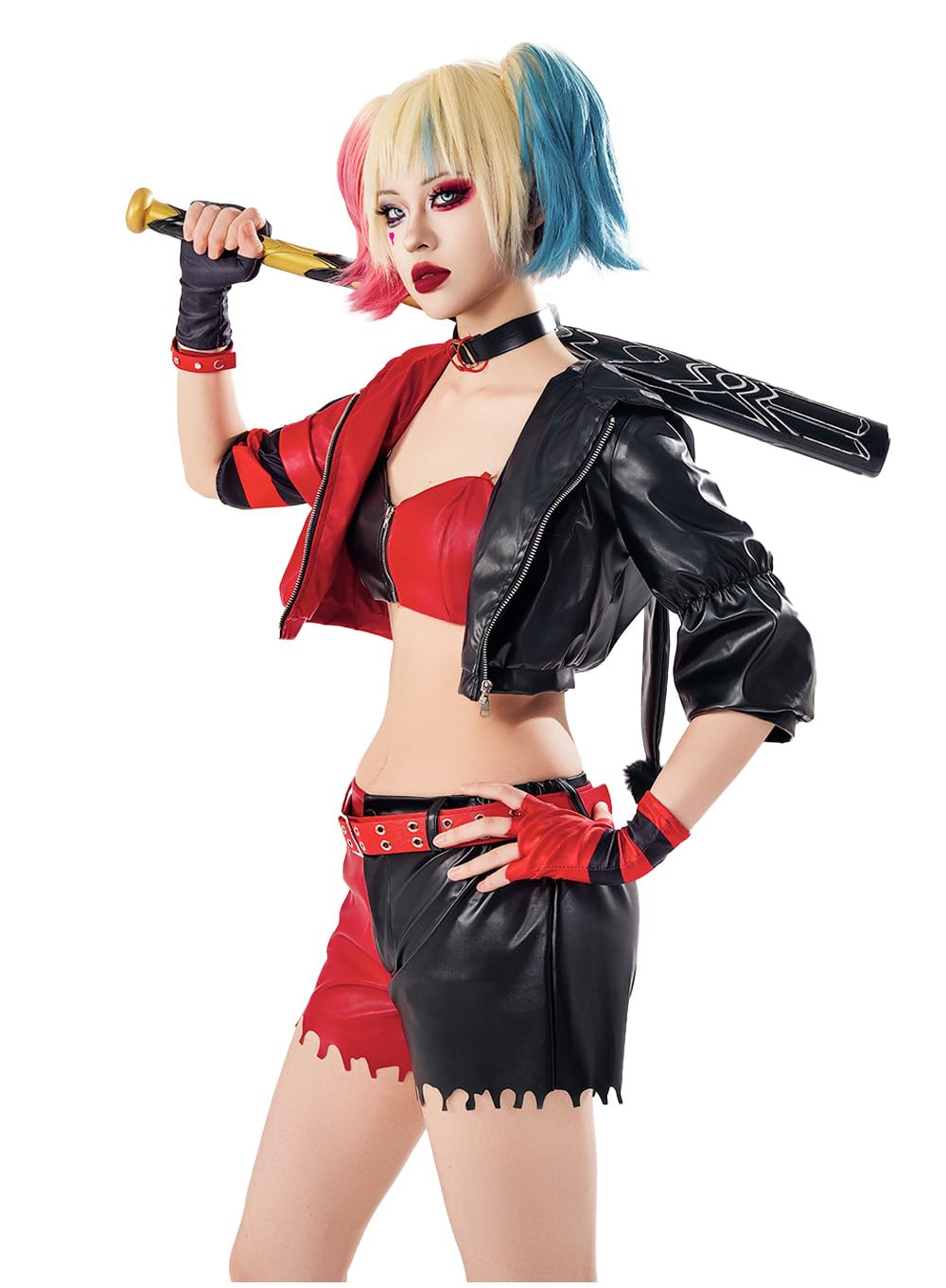 OSIAS Women Quinn Cosplay Costume (L)