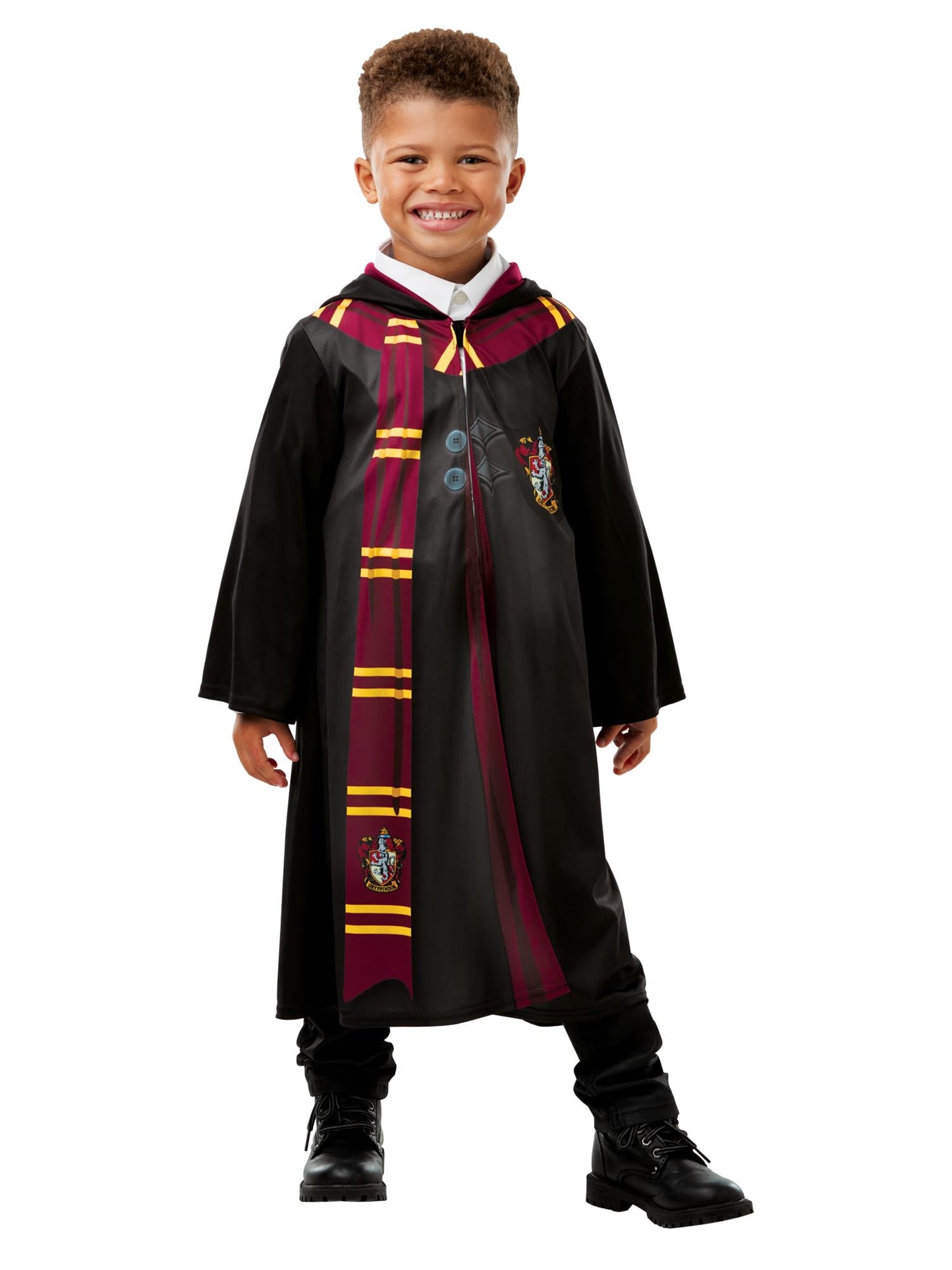 Rubies Official Harry Potter Gryffindor Printed Robe Costume, Childs Size Large Age 7-8 Years Halloween