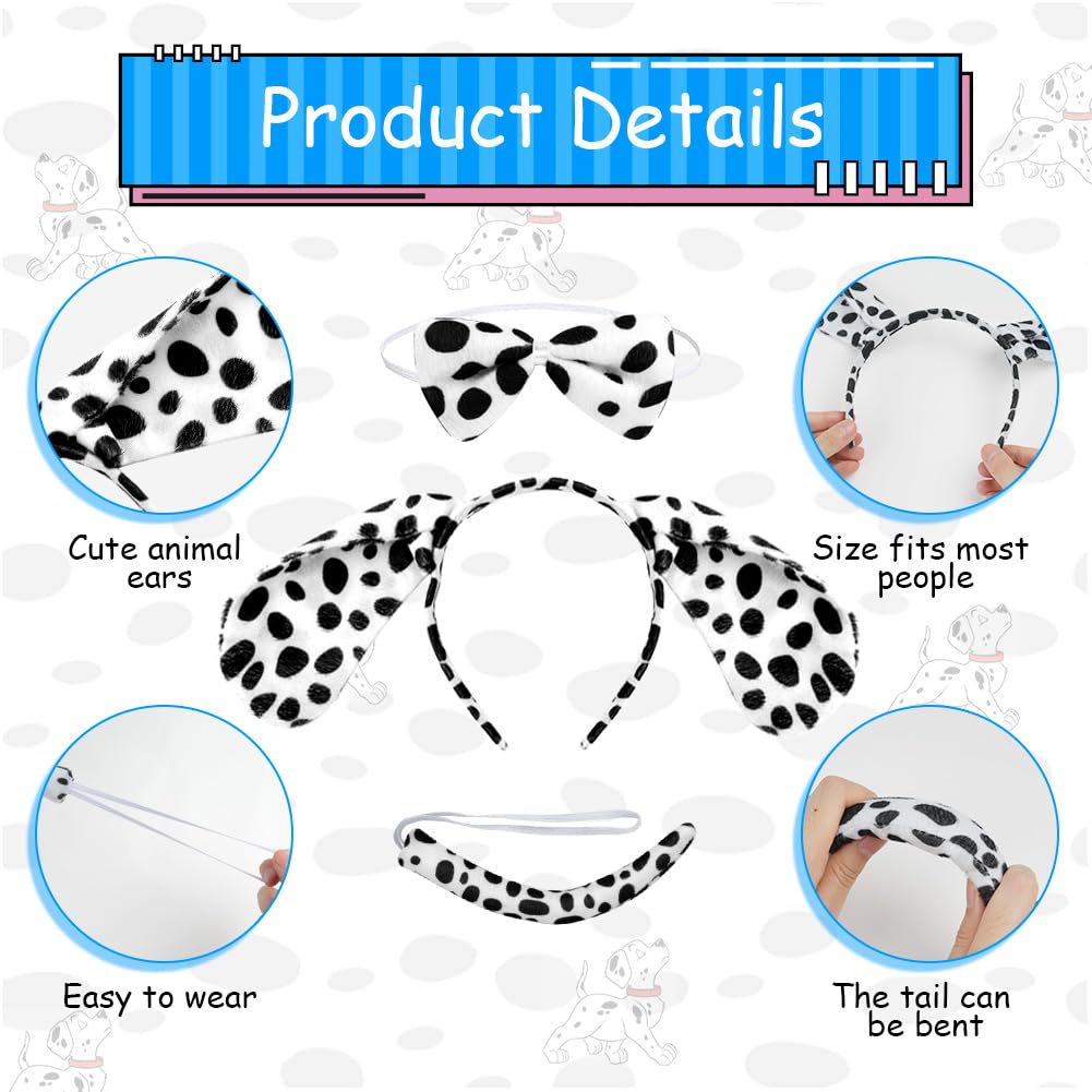 Dog Ears Costume for Kids - Animal Costume Set with Accessories
