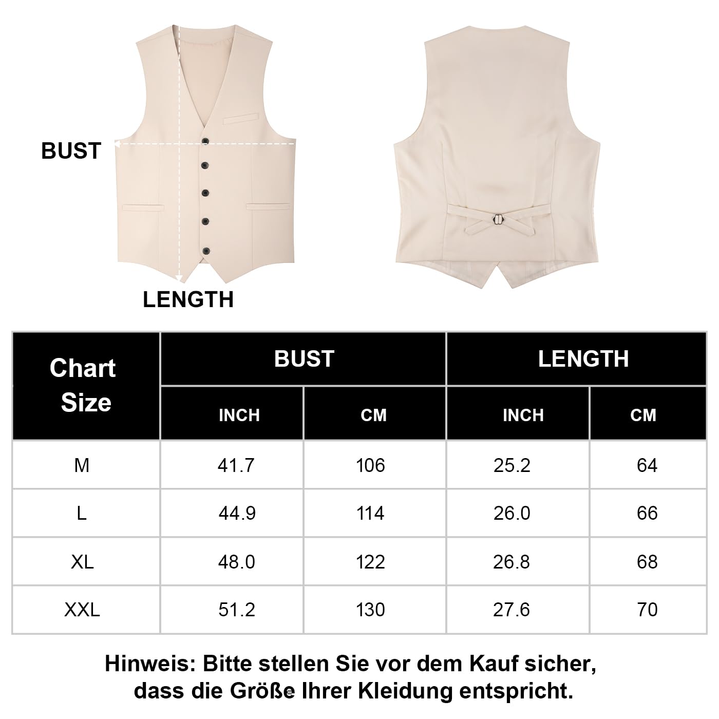 20s Costume Men's Vest with Accessories Braces - Crutch Pocket
