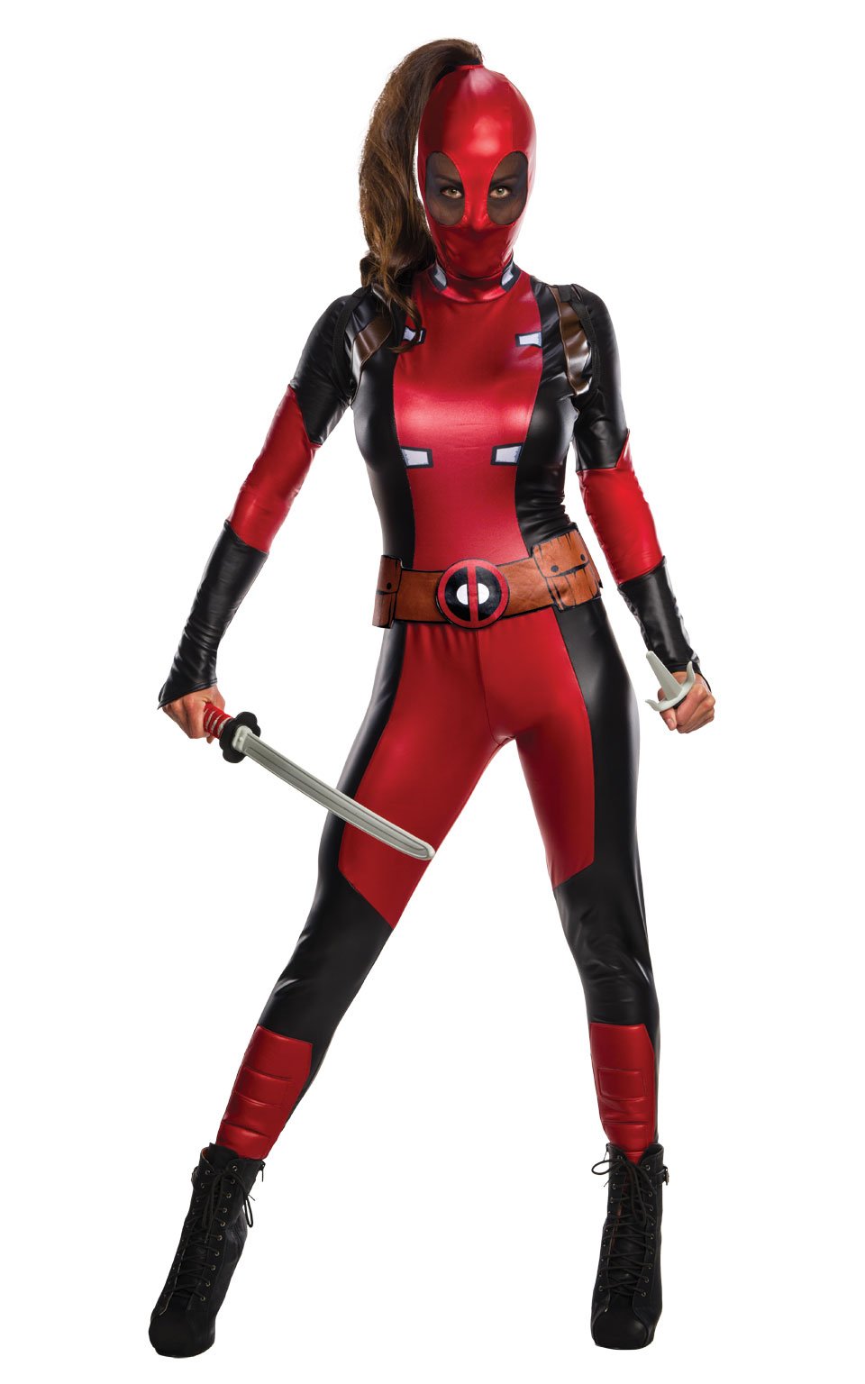 Rubie's Deadpool Fancy Dress - Women - Multicolour - S Halloween