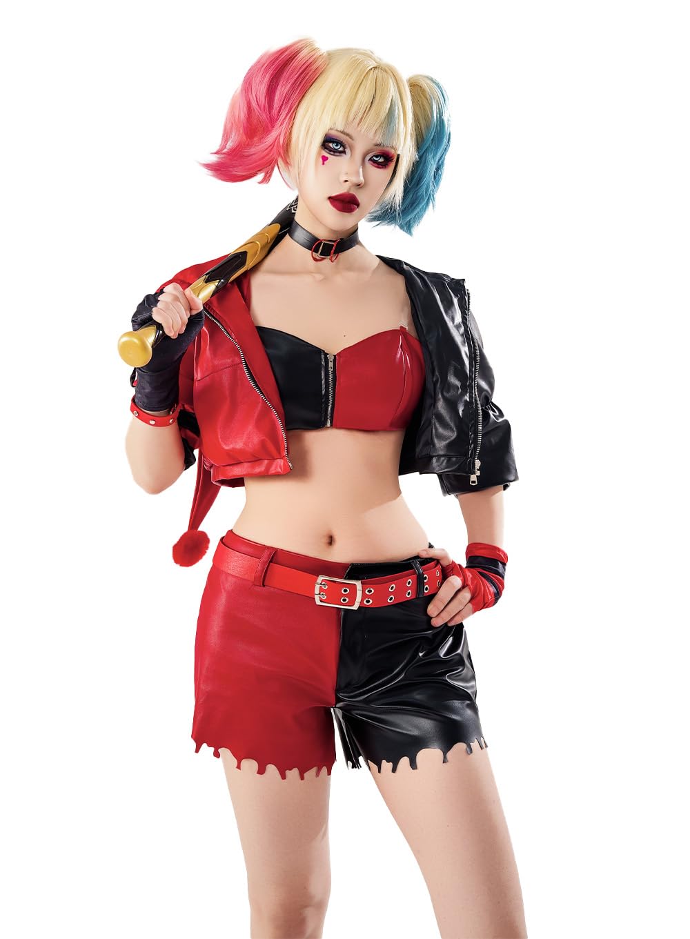 OSIAS Women Quinn Cosplay Costume (L)