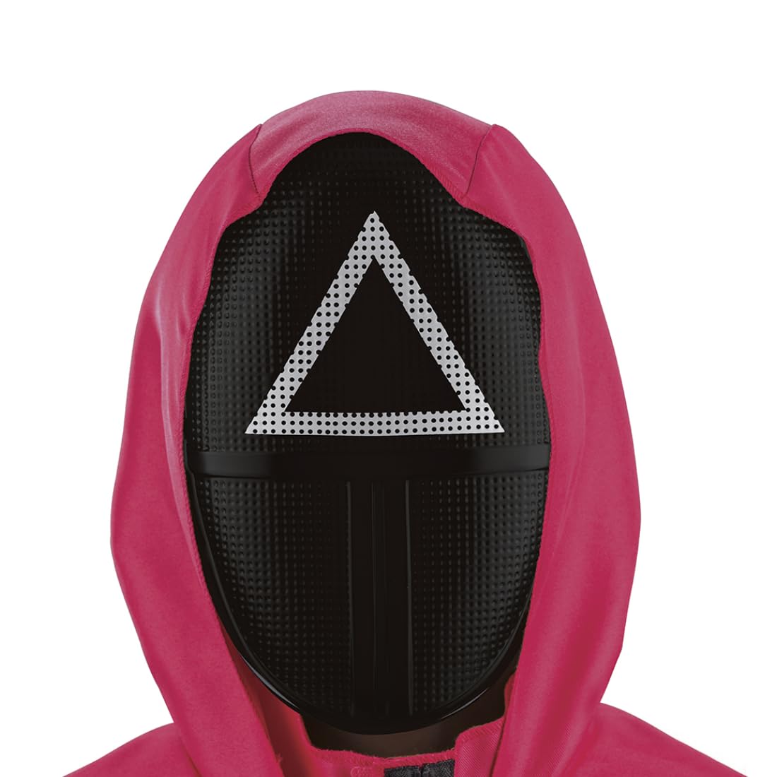 Disguise Netflix Squid Game Triangle Fancy Dress Mask for Adults, Official Squid Games, Inspired by Iconic Squid Games Series, Perfect for Halloween and Carnival