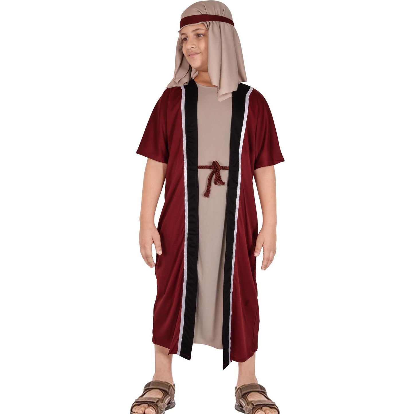 A2Z 4 Kids Boys Nativity Joseph Costume Xmas Outfit - Joseph Costume 12-14