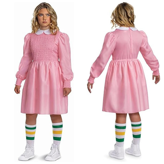 Disguise -eu-6 Eleven Pink Dress Tween Classic (EU) Costume