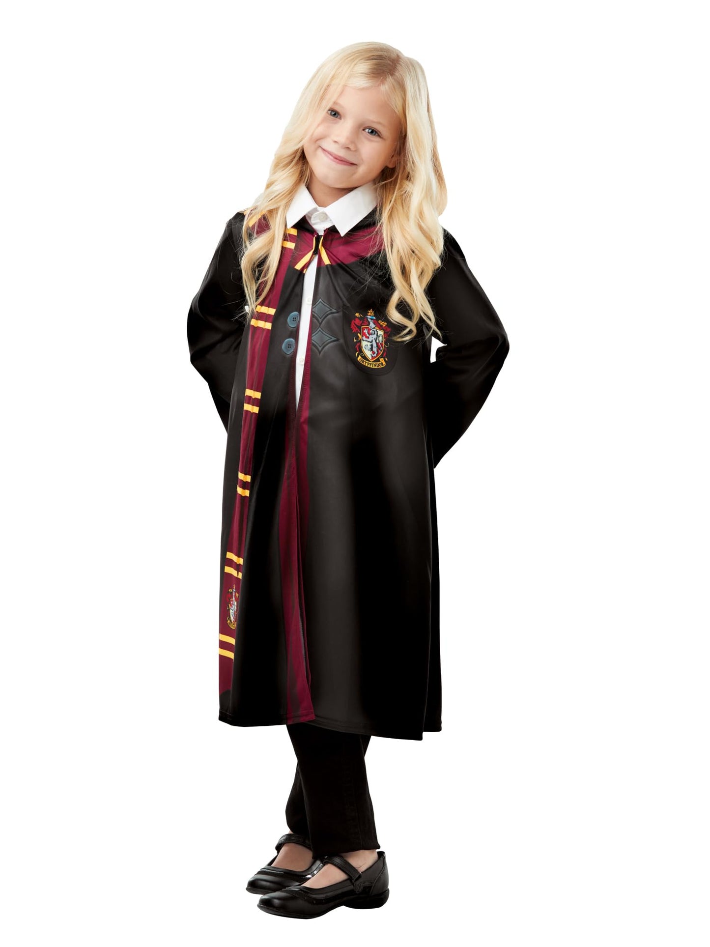 Rubies Official Harry Potter Gryffindor Printed Robe Costume, Childs Size Large Age 7-8 Years Halloween