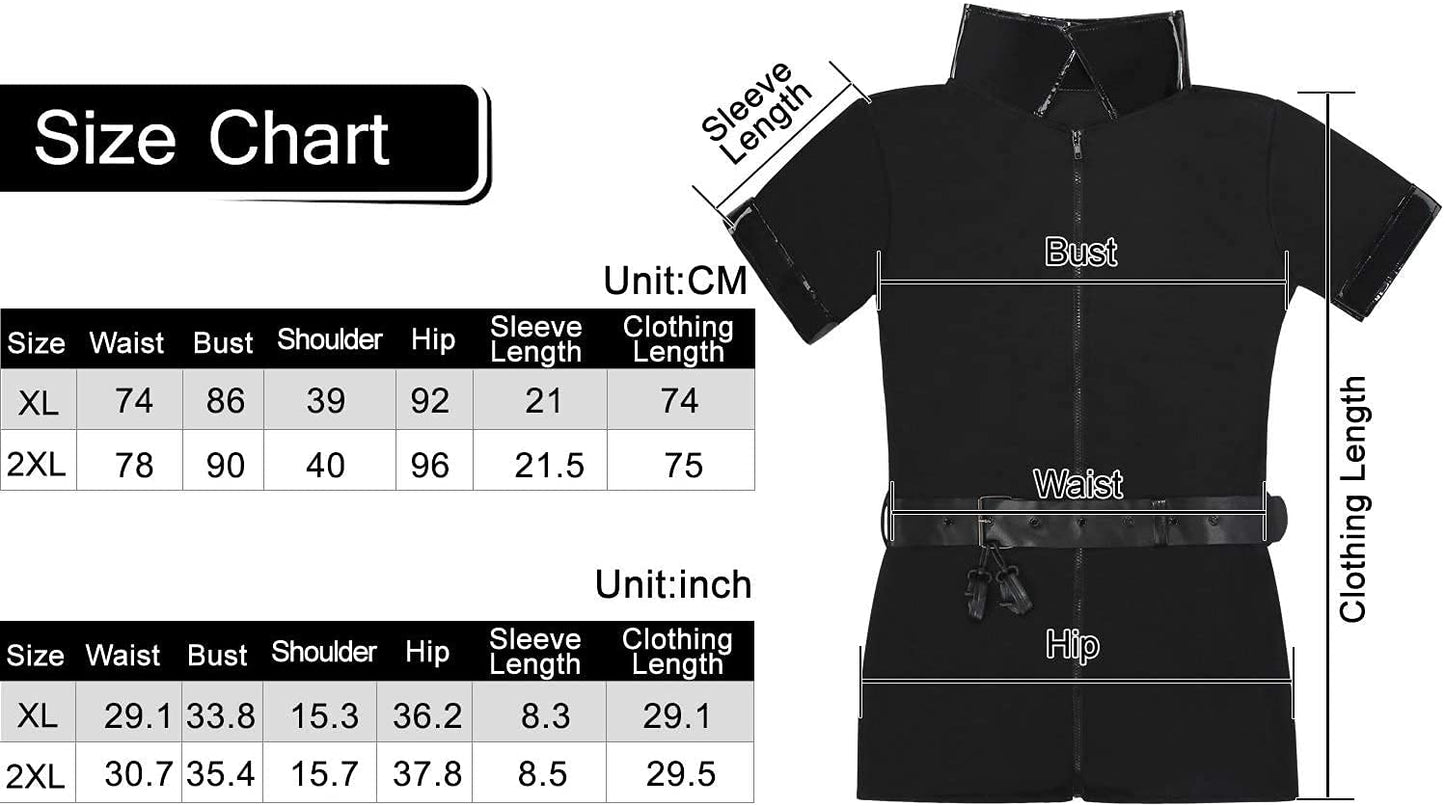 Discoball Lady Police Costume Halloween Costume for Women Cop Dress Police Role Play Cosplay Uniform Naughty Officer Outfit for Women Fancy Dress Mothers DAY Gifts