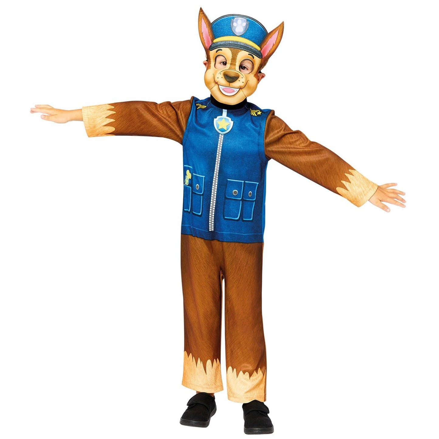 Official Nickelodeon Paw Patrol Chase 3-4 Years Fancy Dress Costume