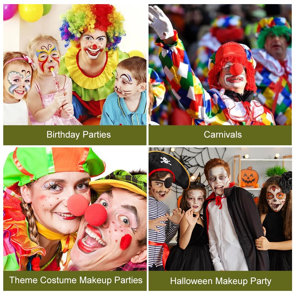 AOOWU Face Body Paint, 6 Color Bruise Wheel Special Effects SFX Zombie Makeup Kit, Professional Non Toxic Face Body Paint, Face Paint for Halloween Clown Vampire Parties Football Fans Cosplay Makeup