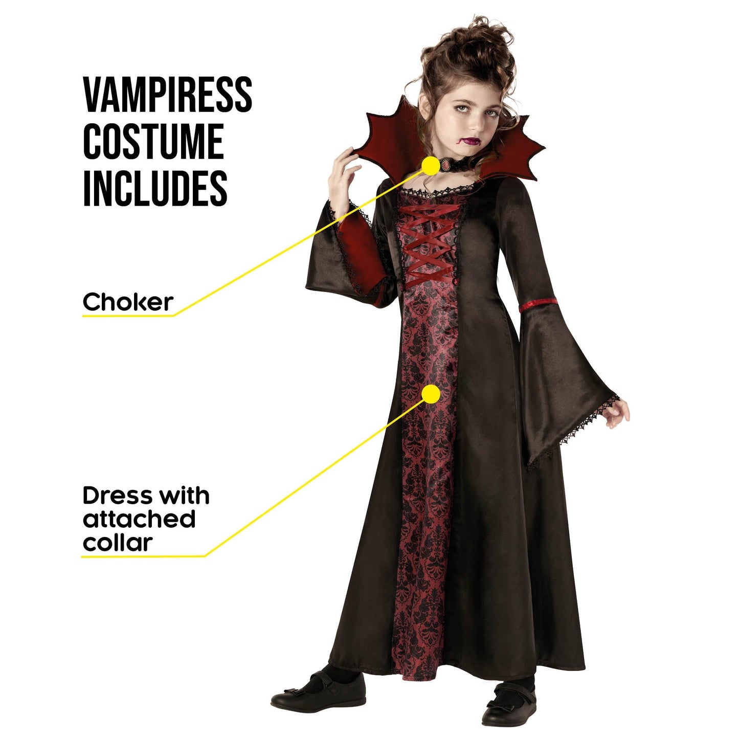 Morph Vampire Costume For Girls, Vampire Costume Kids, Halloween Costumes For Kids, Girls Halloween Costumes, Large
