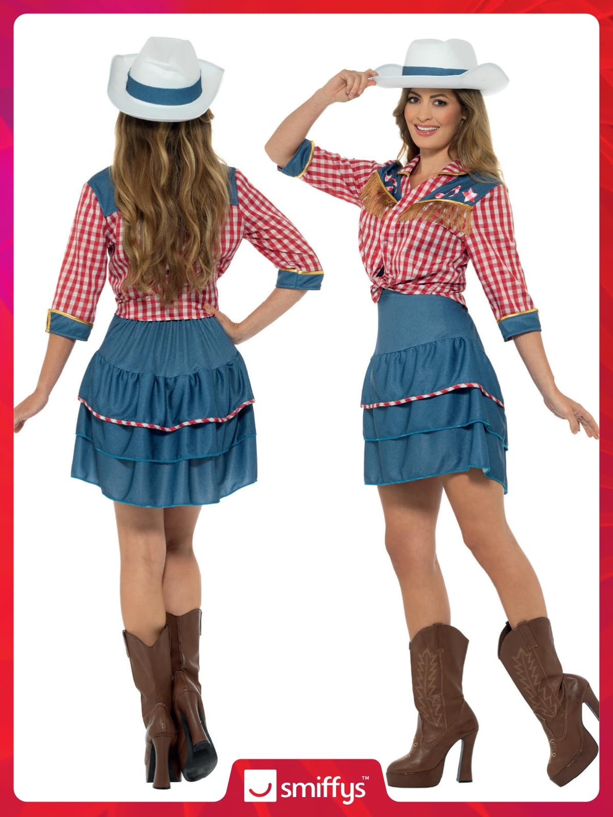 Rodeo Doll Costume - Blue (image 4)